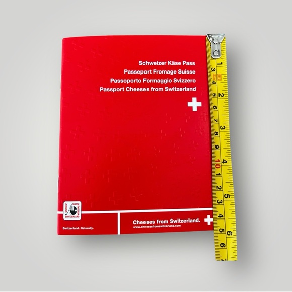 Cheeses From Switzerland Guide Book Leaflet Collectible Souvenir Gruyère Red New - Picture 11 of 13